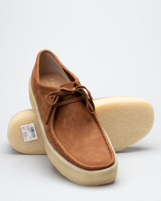 Clarks Wallabee Cup-Tan Nubuck - Shoes Online - Store