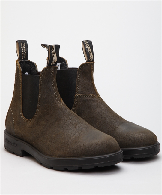 blundstone olive suede womens