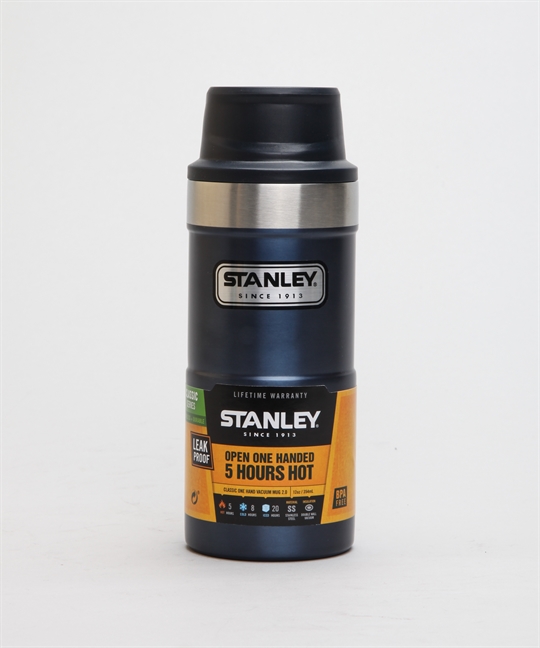 Stanley One Hand Vacuum Mug 2.0-Navy - Shoes Online - Lester Store