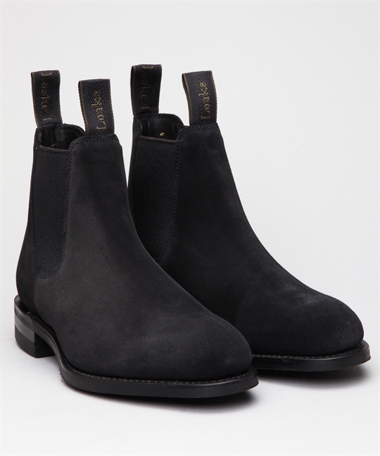loake black boots