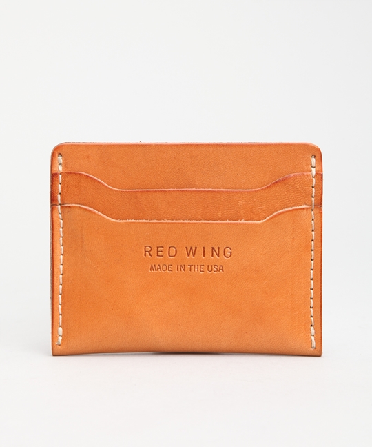 Red Wing Shoes Card Holder Veg Tan 95027
