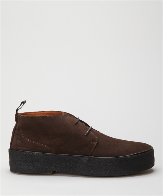 NEW British Walker Mens Shoe Original Playboy High Top Boot Leather Olive  Green | eBay