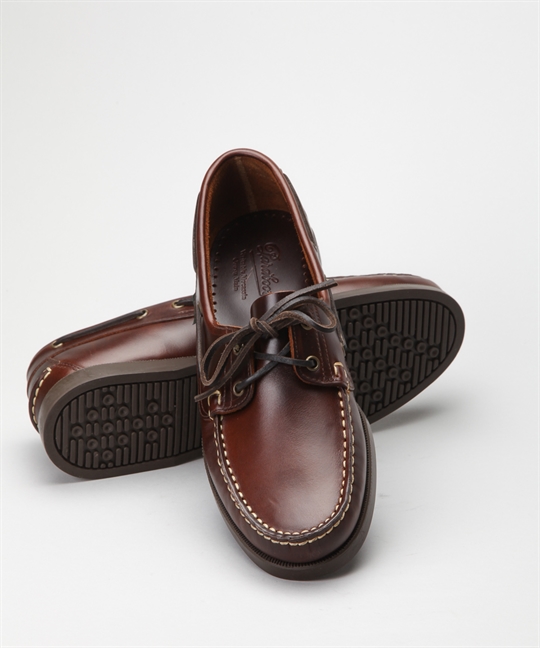Paraboot Barth-America Brown Leather Shoes - Shoes Online - Lester 