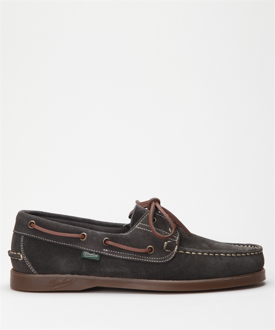 Paraboot Barth-Dark Grey Suede Shoes - Shoes Online - Lester Store