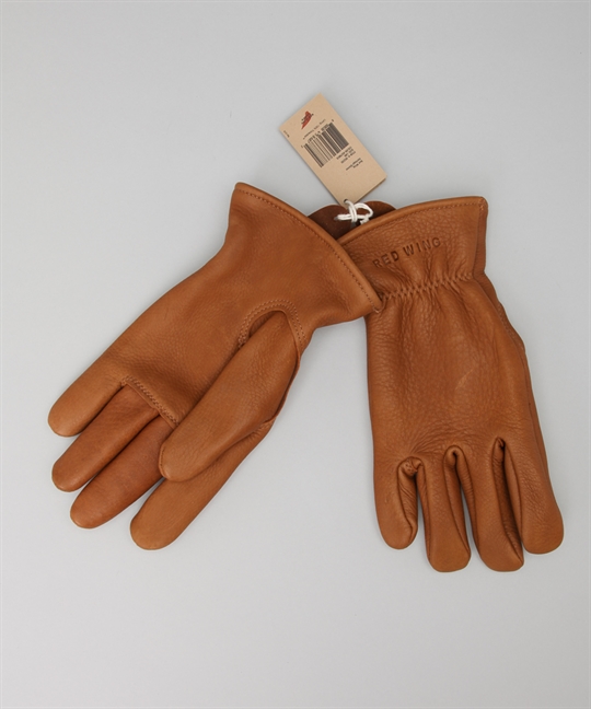 red wing gloves brown
