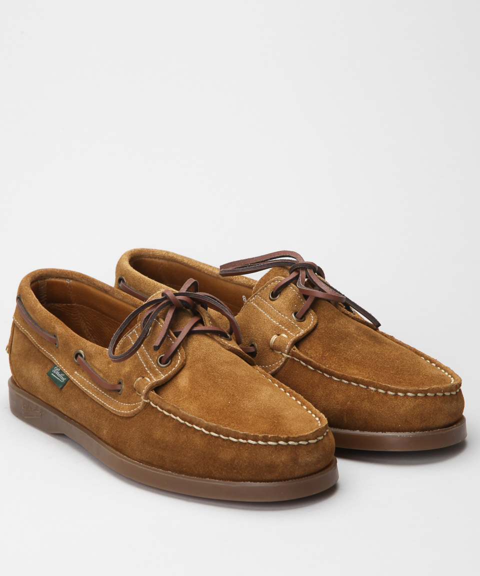 Paraboot Barth-Honey Suede Shoes - Shoes Online - Lester Store