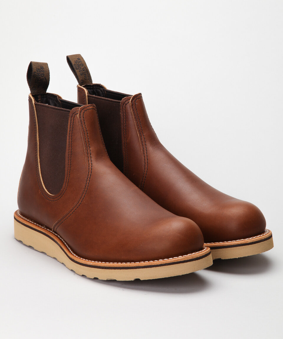 Red Wing Shoes Classic Chelsea 3190-Amber Shoes - Shoes Online - Lester  Store
