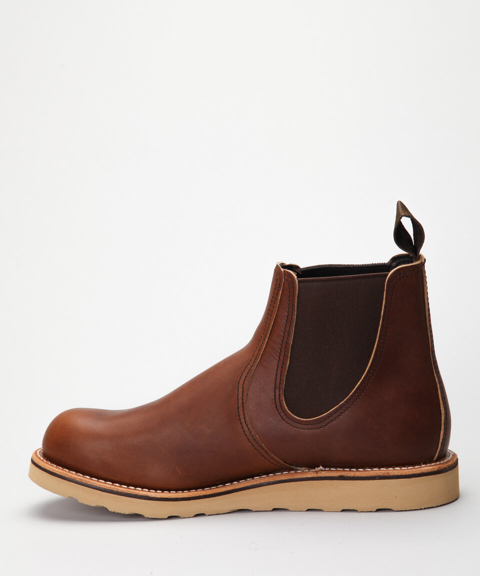 Red Wing Shoes Classic Chelsea 3190-Amber Shoes - Shoes Online - Lester ...
