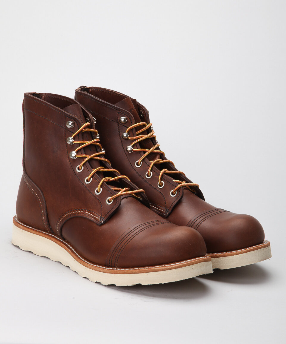 Red Wing Shoes Iron Ranger 8088-Amber Harness Shoes - Shoes Online ...